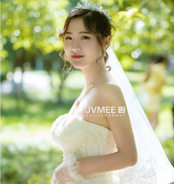 唯美婚紗新娘妝